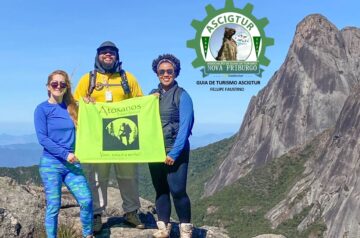 O Guia de Turismo Local em Nova Friburgo Fellipe Faustino Acompanha Grupo nos Três Picos – Cabeça do Dragão