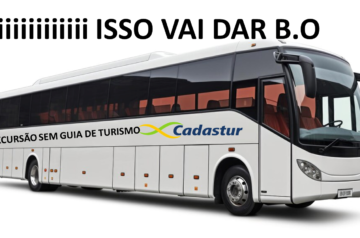 Excursão sem Guia de Turismo Cadastur iiiii  Isso Vai dar B.O