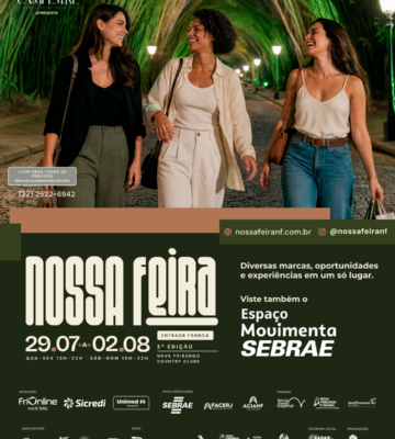 Movimenta Sebrae – Nossa Feira reúne empreendedorismo, turismo e oportunidades em Nova Friburgo